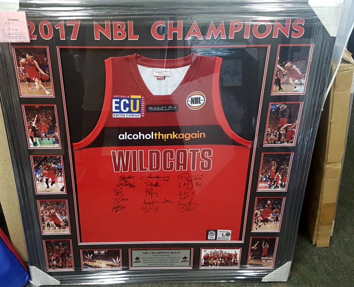 perth wildcats signed jersey