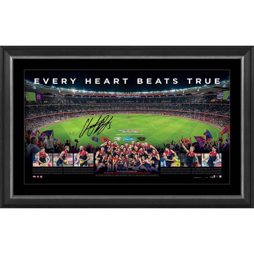 Melbourne 2021 Premiers Signed Norm Smith Medallist, Christian Petracca Panoramic OPTUS Stadium