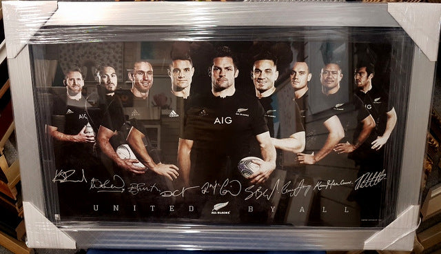 ALL BLACK CHAMPIONS - Heroes Framing & Memorabilia