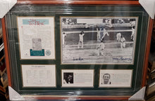 Load image into Gallery viewer, THE TIED TEST 1960 SIGNED WES HALL AND RICHIE BENAUD LTD ED - Heroes Framing &amp; Memorabilia