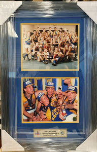 DEAN KEMP 1994 Norm Smith Medallist signed collage. COA - Heroes Framing & Memorabilia