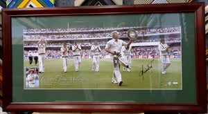 Shanew Warne "Farewell to Melbourne" signed LTD ED frame - Heroes Framing & Memorabilia