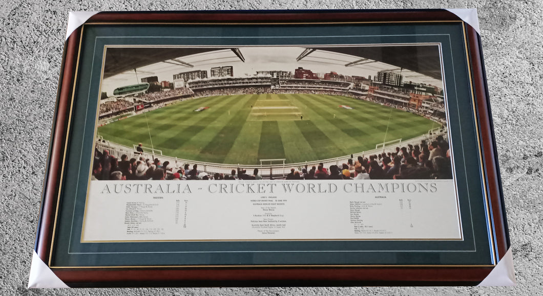 Australia- Cricket World Champions print - Heroes Framing & Memorabilia