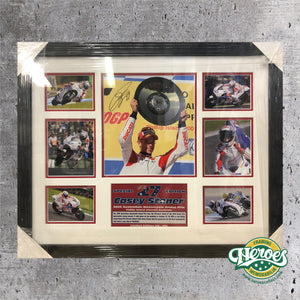 Casey Stoner World Champion Montage - Heroes Framing & Memorabilia