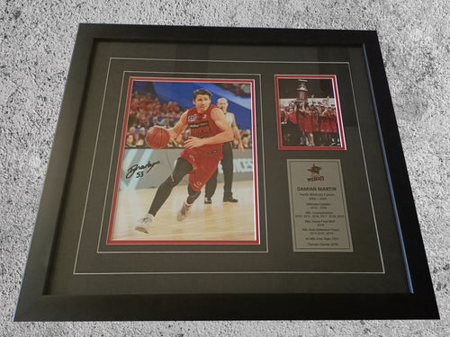 Damian Martin signed photo - Heroes Framing & Memorabilia