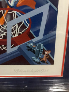 MICHAEL JORDAN SPACE JAM LTD ED PRINT - Heroes Framing & Memorabilia