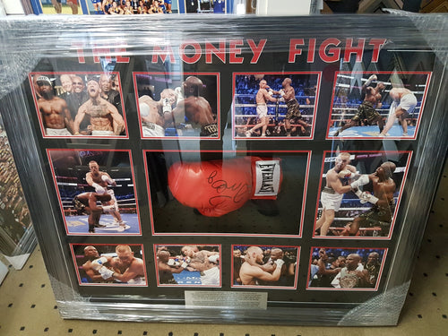 Floyd Mayweather Jr. vs. Conor McGregor Signed Glove Money Fight - Heroes Framing & Memorabilia