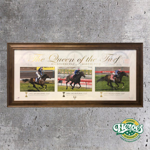 MAKYBE DIVA – QUEEN OF THE TURF LIMITED EDITION FRAMED PRINT - Heroes Framing & Memorabilia