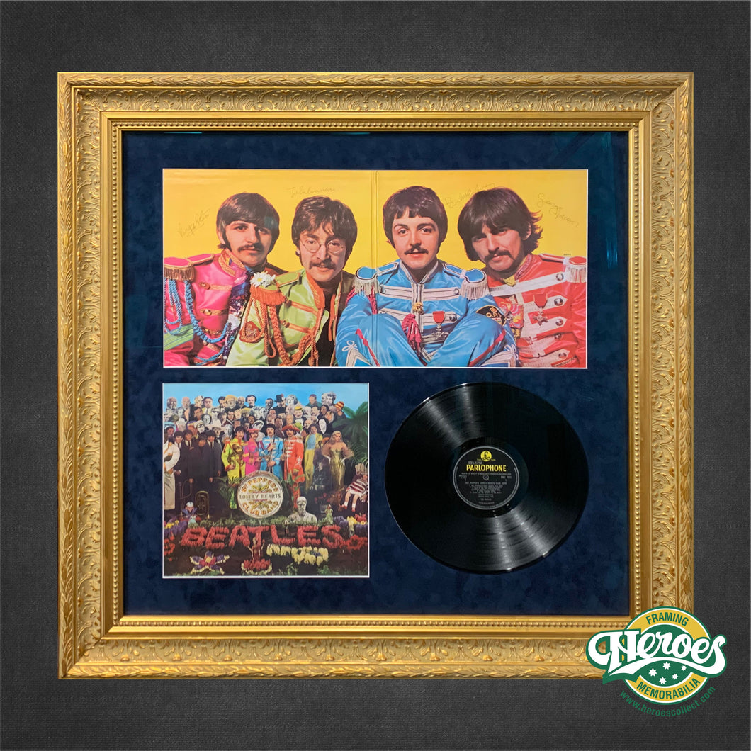 Beatles - Sgt Pepper Signed Album - Heroes Framing & Memorabilia