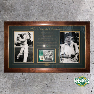 The Bradman Record - Heroes Framing & Memorabilia