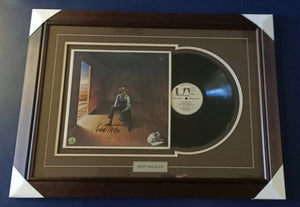 Don McLean signed record framed - Heroes Framing & Memorabilia