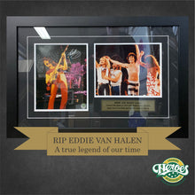 Load image into Gallery viewer, Eddie Van Halen signed photos - Heroes Framing &amp; Memorabilia