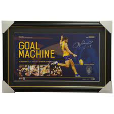 Josh Kennedy GOAL MACHINE signed LTD ED Frame - Heroes Framing & Memorabilia