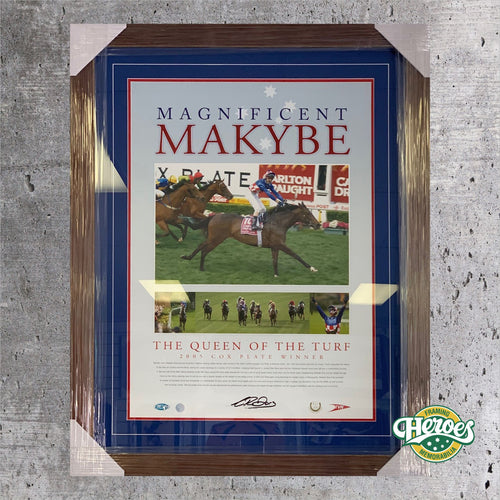 Magnificent Makybe - Heroes Framing & Memorabilia