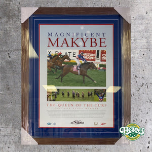 Magnificent Makybe - Heroes Framing & Memorabilia