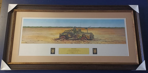 'Recovery' watercolour by Ian Coate - Heroes Framing & Memorabilia