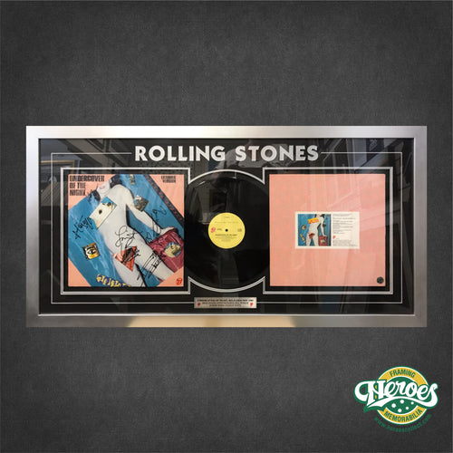 Rolling Stones Signed Album - Heroes Framing & Memorabilia