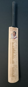 Sir Garfield Sobers Signed Bat. COA - Heroes Framing & Memorabilia