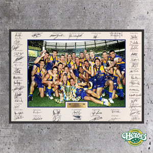 West Coast Eagles 2006 AFL Premiers - Heroes Framing & Memorabilia