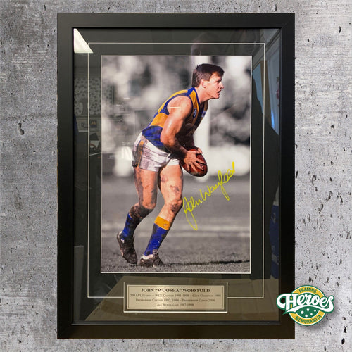 John Worsfold Signed Photo - Heroes Framing & Memorabilia